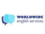 Логотип Worldwide English Services (WES-english)